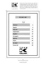 Preview for 44 page of Team Kalorik TKG RAC 1007 Operating Instructions Manual