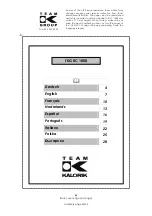 Предварительный просмотр 32 страницы Team Kalorik TKG RC 1000 Operating Instructions Manual