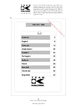 Предварительный просмотр 70 страницы Team Kalorik TKG SFC 1005 Operating Instructions Manual