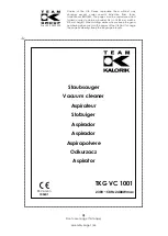 Preview for 1 page of Team Kalorik TKG VC 1001 Operating Instructions Manual