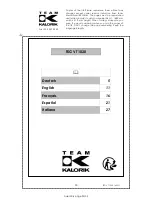 Предварительный просмотр 33 страницы Team Kalorik TKG VT 1020 Operating Instructions Manual