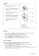 Предварительный просмотр 5 страницы Team Kalorik TKG VT 1036 Manual