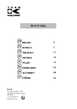 Предварительный просмотр 36 страницы Team Kalorik TKG VT 1036 Manual