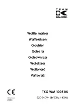 Team Kalorik TKG WM 1005 BK Manual preview