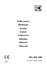 Team Kalorik TKG WM 1050 Manual preview
