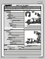 Preview for 20 page of Team Losi 810 Operation Manual