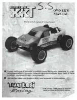 Team Losi Double-XT Owner'S Manual preview