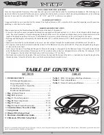 Preview for 3 page of Team Losi JRX-S Owner'S Manual