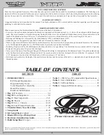 Preview for 3 page of Team Losi JRXSR Owner'S Manual