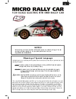 Предварительный просмотр 3 страницы Team Losi LOSB0241I Manual