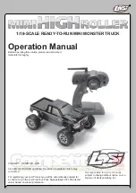 Предварительный просмотр 1 страницы Team Losi Mini HIGHroller Operation Manual