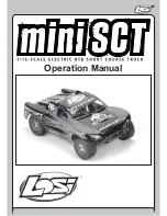 Team Losi mini SCT Operation Manual preview