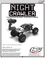 Team Losi Night Crawler LOSB0104 Manual preview