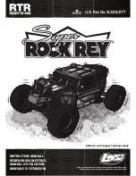 Team Losi ROCK REY Instruction Manual preview