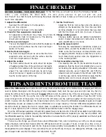 Предварительный просмотр 34 страницы Team Losi Triple-XT Sport Owner'S Manual