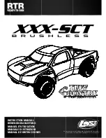 Team Losi Tuff Country XXX-SCT Brushless Instruction Manual preview