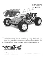 Team Losi XXX-NT Adam Drake Edition Owner'S Manual preview