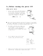 Preview for 7 page of Team Nisca Nisca PR5350 Operation Manual