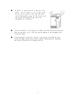 Предварительный просмотр 10 страницы Team Nisca Nisca PR5350 Operation Manual