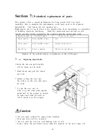 Предварительный просмотр 48 страницы Team Nisca Nisca PR5350 Operation Manual