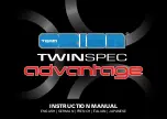 Team Orion TWINSPEC advantage Instruction Manual предпросмотр