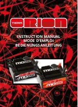 Team Orion Vortex R10 One Instruction Manual preview