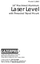 Team Products LazerPro CL2060 User Manual preview