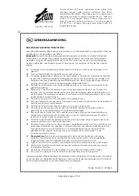 Preview for 11 page of Team CH 1810 Operating Instructions Manual