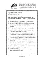 Preview for 2 page of Team GR 9 Operating Instructions Manual