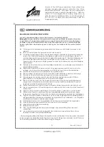 Preview for 11 page of Team GR 9 Operating Instructions Manual