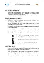 Preview for 2 page of Team SILK FXB630 Instruction Manual