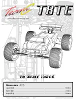 Preview for 1 page of TEAMCRACING T8TE Instruction Manual