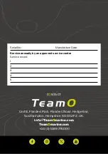 Preview for 35 page of TeamO Marine Ocean & Offshore BackTow 275N User Manual