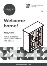 Teamson Home Delaney 7930 Manual preview