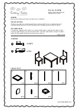 Teamson Fantasy Fields W-7484A Assembly Instructions предпросмотр