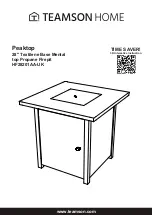 Teamson HF28201AA Manual предпросмотр