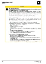 Предварительный просмотр 10 страницы TEAMWELDER MMA 300 CEL Operating Instructions Manual