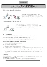 Preview for 21 page of TEAMWELDER TIG 180 AC/DC Instruction Manual