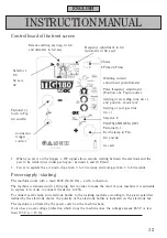 Preview for 32 page of TEAMWELDER TIG 180 AC/DC Instruction Manual