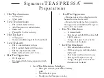 Preview for 2 page of Teaspressa Moka Pot Instructions