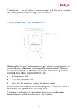 Preview for 5 page of Teba therm TKS-12 Installation And Manual