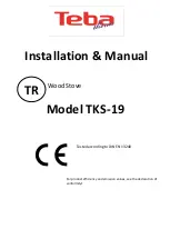 Предварительный просмотр 1 страницы Teba therm TKS-19 Installation Manual