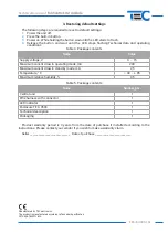 Preview for 9 page of TEC Electronics FanControl-U2 Technical Manual