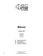 tec lime TAC-70 User Manual предпросмотр