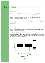 Preview for 3 page of TEC 100 Programming & Installation Manual