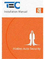 Предварительный просмотр 1 страницы TEC 710 Installation Manual