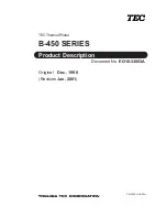 Preview for 69 page of TEC B-450 SERIES User Manual