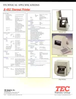 Preview for 2 page of TEC B-452 Technical Specifications