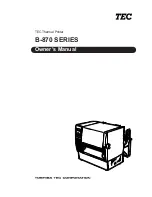 TEC B-872-QQ Owner'S Manual preview