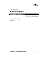 Preview for 37 page of TEC B-880 series User Manual